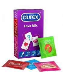 Prezervatīvi Durex LOVE MIX komplekts 12gab.